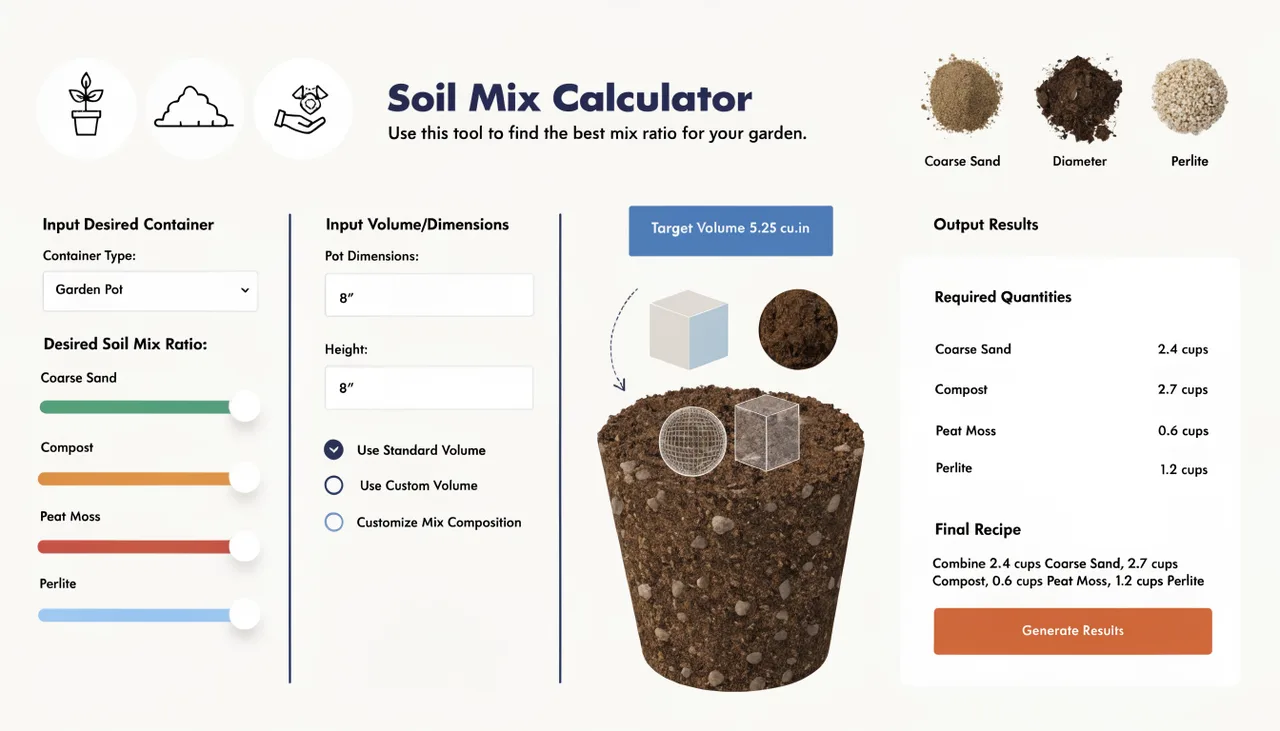 Soil Mix Calculator