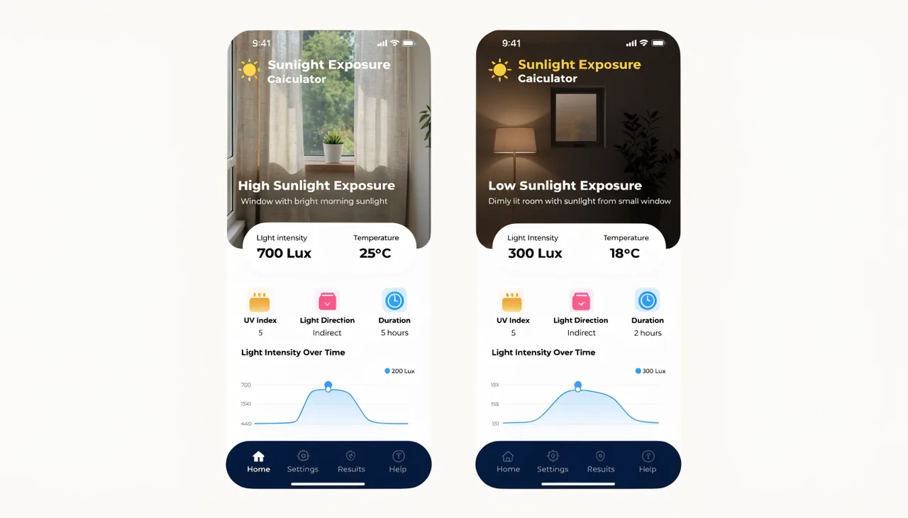 Sunlight Exposure Calculator